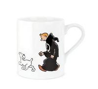 Taza mug porcelana Tintín con Milú en Los cigarros del faraón coloreado (47991)