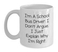 Taza No Discuto. Sólo Explico Por Qué Tengo Razón. Mug Funny Tazas Cerámica Taza De Cerámica For Hogar Desayuno Regalo 330Ml