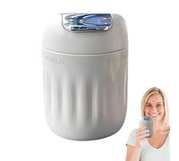 Taza Nómade genérica | Taza de café isotérmica de 222 ml, vaso ligero antideslizante con filtro perfecto para viajes, coches, senderismo, casa, escuela, oficina, amantes del té, entrenamiento y sala