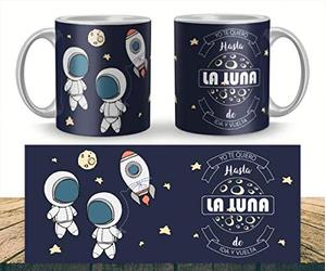 TAZA Novios Unidad TE Amo,Regalos Originales y Divertidos de Aniversario para Novios, Enamorados,San Valentín (Te Quiero) Pareja.