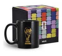 Taza Oficial FIFA Copa del Mundo 2026 - 350 ml con Emblema FIFA Grabado - Recuerdo de Colección - Perfecta para Hogar, Oficina y Bebidas Calientes como Café, Latte, FIFA World Cup 2026 Official Gift
