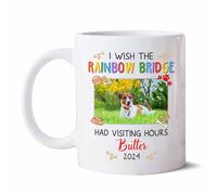 Taza Ojalá El Puente Del Arcoíris Fuera Blancos Mug Personalizada Tazas De Café Cerámica Taza De Cerámica Regalo Para Cocina Hogar 330Ml