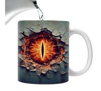 Taza Ojos Dragón Vaso bebidas frías y calientes 350 ml, Taza dragón
