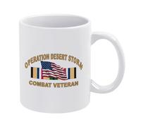 Taza Opération Tempête Du Désert, Vétéran De Combat Personalizada Taza Café Con Asa Taza De Porcelana Para Recuerdos Leche Espresso