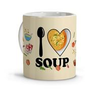 Taza original divertida. Regalos para mujer cumpleaños. Tazas personalizadas con frases. Taza desayuno con frases graciosas. Regalos para amigas especiales. Canecas. Taza sopa. Miso. Ramen. Caldo