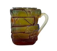 Taza para amantes de los libros, apilables, pintada a mano, decoración de escritorio de resina, accesorios para bibliotecarios y ratones de biblioteca, para bebidas calientes y bebidas frías