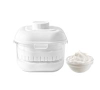 Taza para colar yogur | A Prueba de Fugas, Apto para Lavavajillas - Filtro yogurero compacto,Para preparación de queso, ensalada, fruta, cocina, alimentos, aperitivos, picnics y preparación de comid
