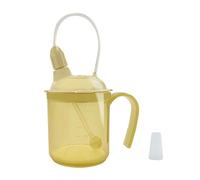 Taza para Discapacitados con Pajita, Vaso para Disfagia a Prueba de Derrames - 300 ml, para Adultos Mayores