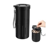 Taza para escupir nueces, 2 en 1, de gran capacidad, portátil, para escupir, para cerezas, arándanos, aperitivos, dulces, frutas, al aire libre, coche, viajes, Navidad, comer cumpleaños