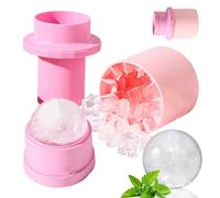 Taza Para Hacer Hielo, Taza Para Hacer Cubitos De Hielo Cilíndrica Para Cubitos De Hielos, Tazas Para Hacers C-ubitos De Hielos 2 En 1 De Silicona Con Tapa, Bandeja Para C-ubitos