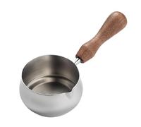 Taza para hacer té, taza de espresso con asa, tazas de espresso de acero inoxidable, taza dosificadora de espresso, taza de vertido de acero inoxidable, tazas de espresso de acero inoxidable para café
