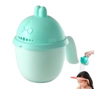 Taza para lavar la cabeza del bebé - Controlar el flujo de la enjuagadora, cómodo vertedor para el agua del baño para niños con 7 orificios para el agua para disfrutar del tiempo de la Bellv