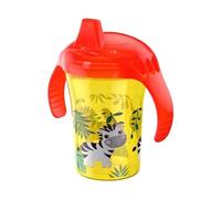 Taza para niños pequeños, taza educativa para niños, taza de transición de leche con 2 asas, botellas con tapa a prueba de fugas, para niños y niñas a partir de 6 meses