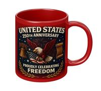 Taza Patriótica Recuerdo De Taza Patriótica 250 Aniversario