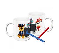 Taza Patrulla Canina Paw Patrol Ceramica Pizarra
