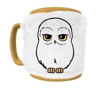 Taza peluda PYRAMID Harry Potter - Hedwig (funda removible - 440 ml)