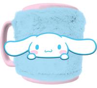 Taza peluda PYRAMID Hello Kitty - Cinnamaroll (funda removible - 440 ml)