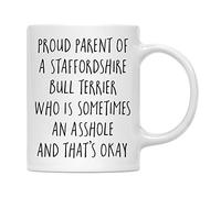 Taza Perro Terrier Que A Veces Es Un Imbécil Y Eso Está Bien Elegancia Taza De Cerámica Vintage Tazas De Desayuno Para Familiare Decorar Amiga