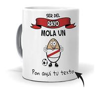 Taza Personalizada con Texto. Regalo Original. Ser del Rayo Mola un Huevo con Nombres. Haz