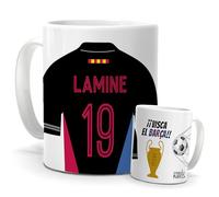 Taza Personalizada Fútbol | Tassas de Desayuno Barcelona | Regalo Original para Aficionados del Futbol | Canecas de futbol para Niños | Regalos Mundial Futbolistas | Balón de fútbol