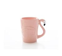 Taza Personalizada Juego de té de cerámica creativo rosa flamenco tetera beber taza taza conjuntos de café taza de café fruta jugo tazas conjunto accesorios de utensilios de té Taza De Porcelana ( Siz