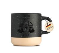 Taza personalizada para niños con nombre, escolar, 2025, grabado, idea de regalo para niñas, escolarización, guardería, arco iris, negro