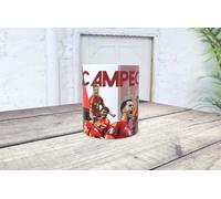 Taza personalizada Selección Española 2024 "Campeones de Europa. Copa y festejos". Para todos los furiosos hinchas de la Roja y del mejor fútbol del mundo, el español.