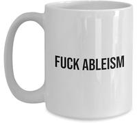 Taza Plaidoyer Contre Le Validisme Et La Discrimination Colorido Taza Café Vintage Mug Coffee Para Familiare Decorar Espresso