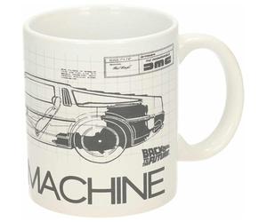 Taza Planos Delorean Regreso Al Futuro Back To The Future 300 Mls