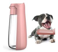Taza plegable portátil de viaje para cachorros de 550 ml, recipiente de agua a prueba de derrames para mascotas pequeñas, medianas y grandes, para perros y gatos
