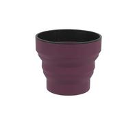 Taza plegable y portátil Lifeventure Silicon Ellipse para acampar, viajar y actividades al aire libre