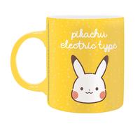 Taza Pokemon 320ml Pikachu Tipo Eléctrico Subli Cerámica ABYSTYLE