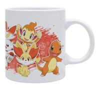 Taza Pokemon Fire Starters White Cerámica 320 Ml