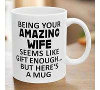 Taza política de 325 ml, diseño de Do-nald Tr-ump dice que eres una gran mamá, taza de café novedosa de 325 ml, regalo divertido para el día de San Valentín (A)