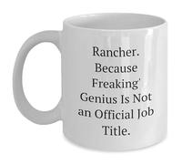 Taza Porque Ser Un Genio No Es Un Título Laboral Oficial. Taza De Cerámica Cerámica Tazas Funny Mug For Cocina Regalo Desayuno 330Ml