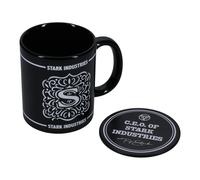 Taza + posavaso paladone stark industries