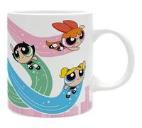 Taza Powerpuff Girls Las Supernenas Volando Cerámica 320 mls