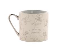 Taza Premium Disney 100 De Cerámica Con Sentimiento - Haz Lo Imposible