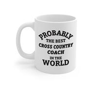 Taza Probablemente El Mejor Cross Country Del Mundo Tazas De Café Cerámica Mug Premium Coffee Mug For Regalo Desayuno Cocina 330Ml