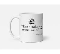 Taza Profesor De Historia, No Me Hagas Repetirme Historia Mug Funny Coffee Mug Premium Taza De Cerámica For Hogar Desayuno Regalo 330Ml