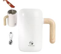 Taza recargable de café Stirring - 11 oz portátil magnético Mixing Cup Efficient Hot & Cold Drinks, Quiet Auto Stir Technology for Home, Office, Travel, Ideal para café, Milk, té, chocolate, juice