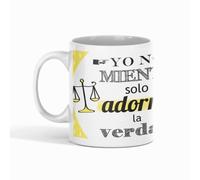 Taza Regalo Abogado Yo no Miento solo Adorno la Verdad Regalos Originales Abogados