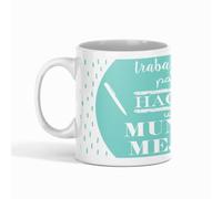 Taza Regalo Educadora Trabajando para hacer un Mundo Mejor Regalos Originales Educardor Social