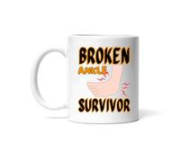 Taza Regalo Para Alguien Que Se Ha Roto Un Tobillo: Ánimo Tras La Cirugía Y Una Pronta Recuperación Coffee Mug Personalizada Tazas Funny Para Hogar Regalo Cocina 330Ml