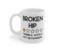 Taza Reseña De Una Estrella (Cero Estrellas): No Recomendaría Esta Cirugía Para Fracturas. Coffee Mug Cerámica Tazas De Café Personalizada Taza De Cerámica Para Hogar Regalo Oficina 330Ml