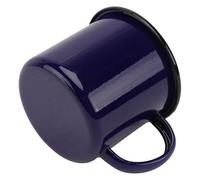 Taza Resistente al Calor de 350ml Azul, Taza de Café Reutilizable | Tazas Vintage, Superficie Lisa y Diseño Sencillo, Adecuado para Oficina, Picnic y Bebidas Calientes