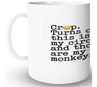 Taza Resulta Que Este Es Mi Circo Y Esos Son Mis Monos Tazas De Café Funny Coffee Mug Premium Tazas For Oficina Cocina Regalo 330Ml
