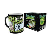 Taza Rick Y Morty Heatchange 320ml Get Schwifty Caja Taza Cambia Color