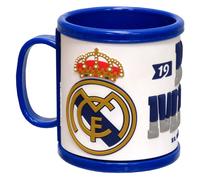 Real Madrid CF Taza Rubber 3D de plástico multicolor Producto Oficial CyP Brands