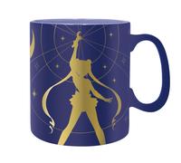 Taza Sailor Moon 460Ml Caja De Cartón Dorada Sailor Moon Cerámica ABYSTYLE
